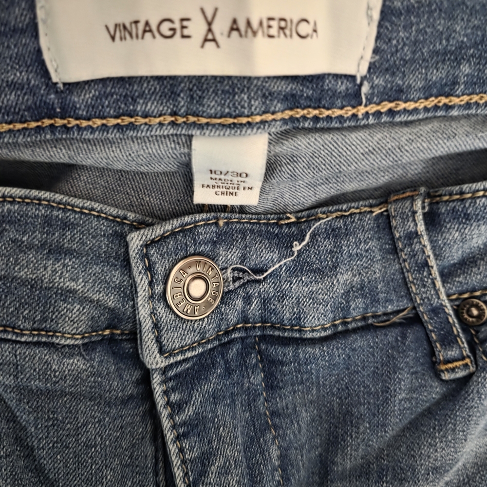 Vintage America Classic Blue Jeans